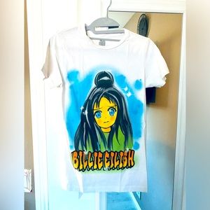 Official Billie Eilish “Airbrush” Tee